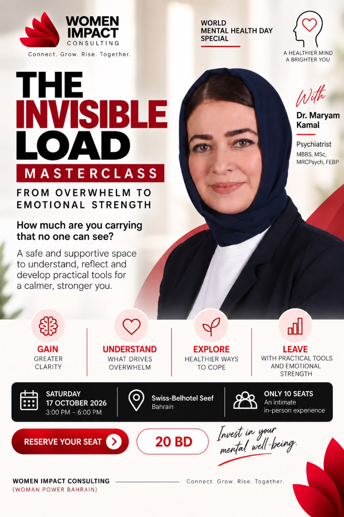 The Invisible Load Masterclass — event poster